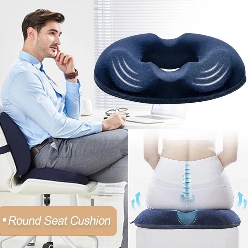 Cuscino per emorroidi in Memory Foam sedile ortopedico per sedie ufficio  auto | UppyNet