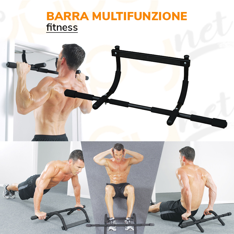 Barra multifunzione sbarra porta trazioni addominali dorsali fitness  allenamento | UppyNet