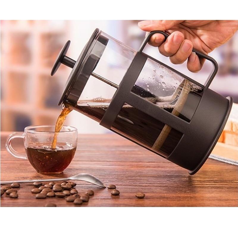 Caffettiera francese a pressione da 600 ml caffè the caldo freddo bevande |  UppyNet