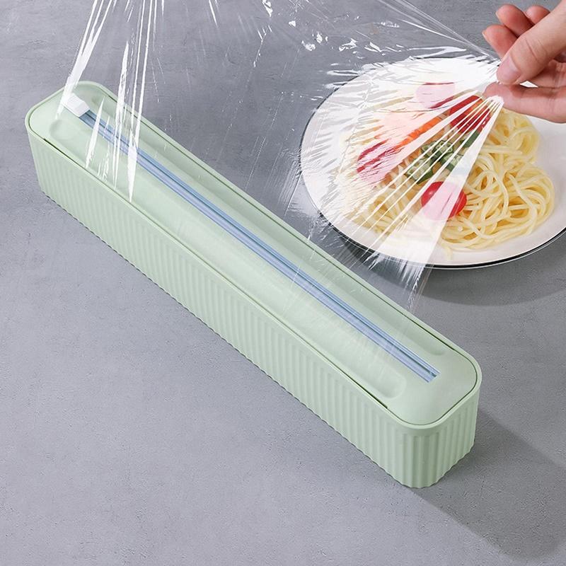 Dispenser taglia rotolo pellicola carta alluminio taglierina cucina  alimenti