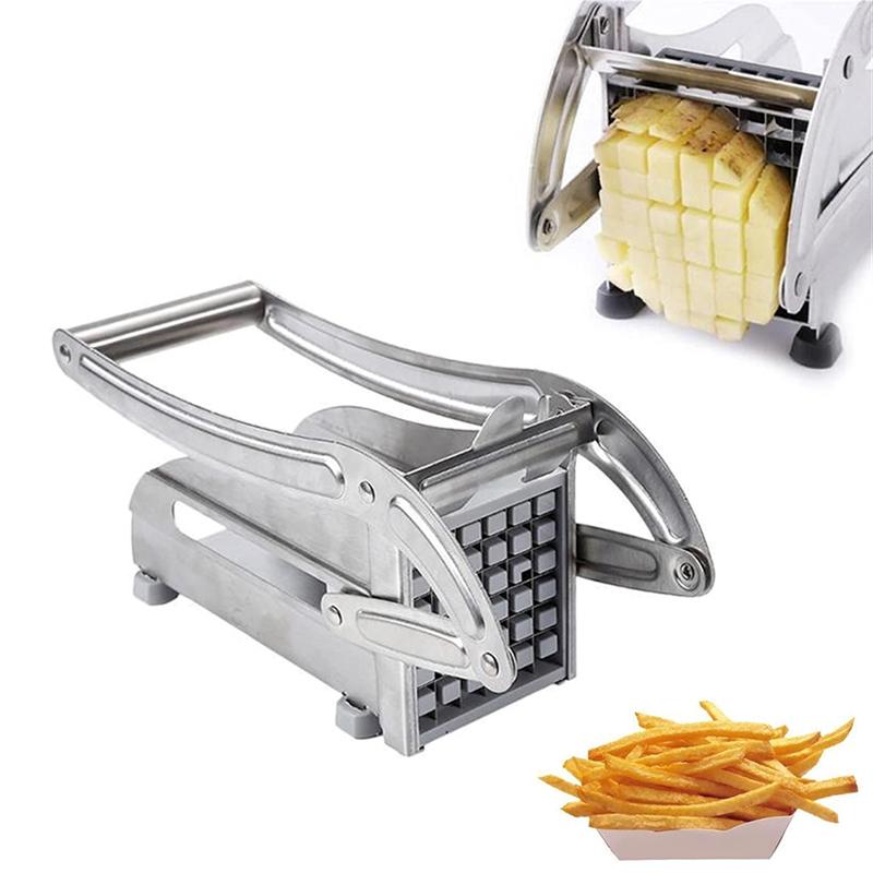 Taglia patate affetta patatine fritte bastoncini stick affettatrice acciaio  inox | UppyNet